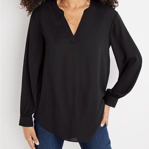 Ann Taylor LOFT Sheer Tunic